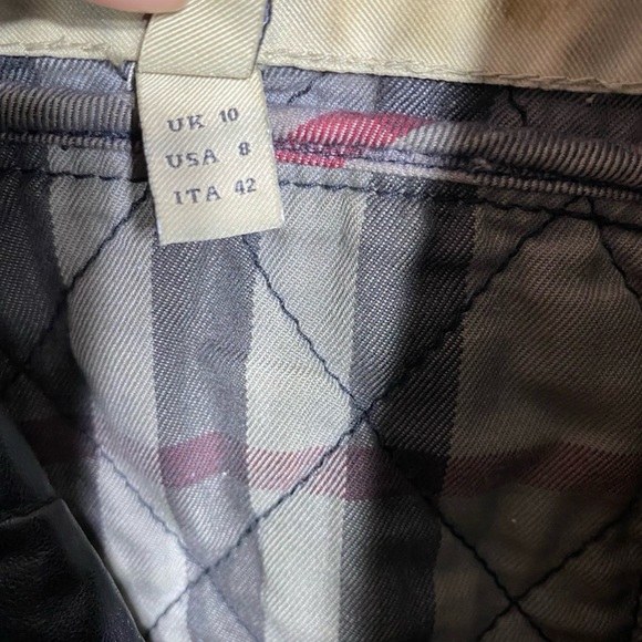 Vintage Burberry Leather Jacket - Picture 6 of 10